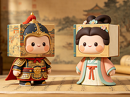 企业动漫文创--北宋汴梁(开封)图盈IP形象文创衍生产品