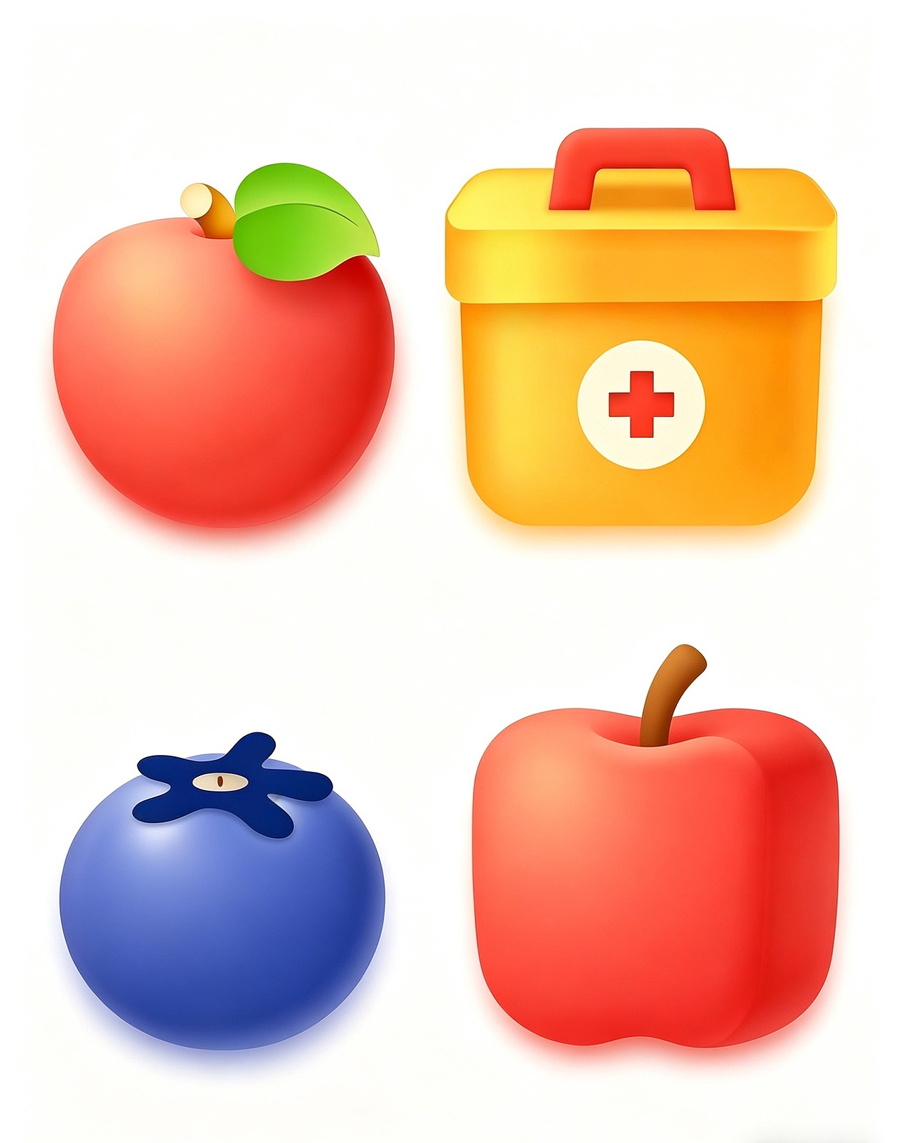 轻拟物图标（图ZNDA1Njk4NDI4） - 软件界面 - 站酷设计师嗯嗯嗯333原创素材 - 站酷ZCOOL