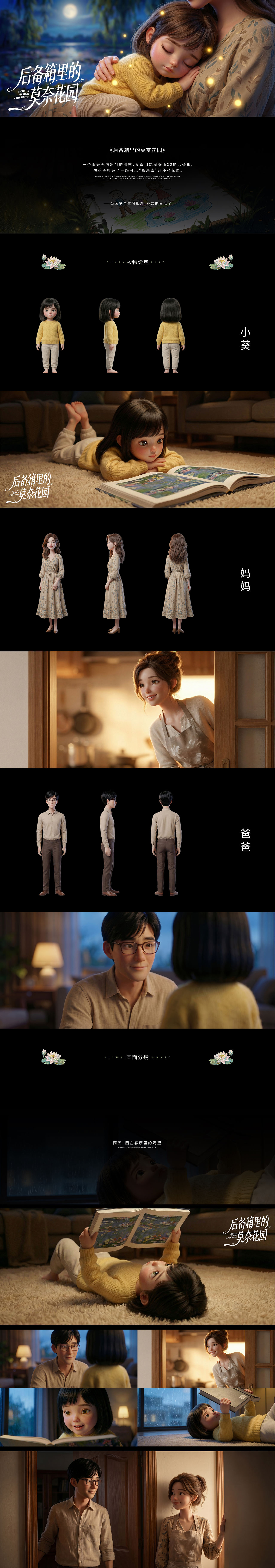 《后备箱里的莫奈花园》（图ZNDA1Njk5MzUy） - AI作品 - 站酷设计师叫我小菜好了原创素材 - 站酷ZCOOL