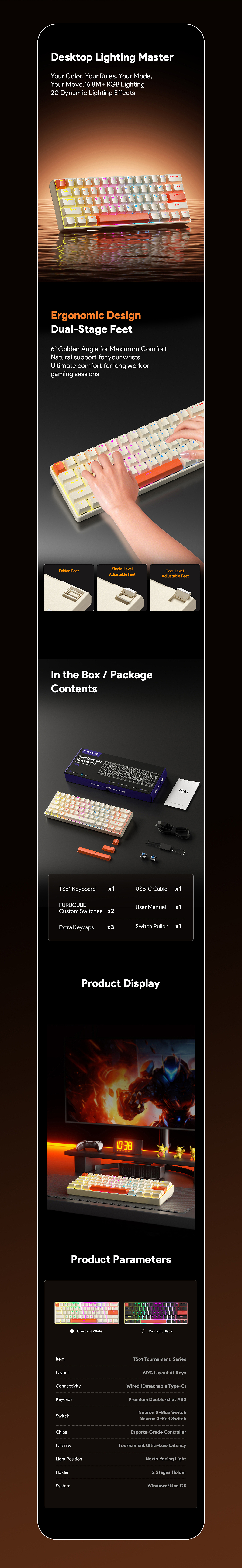 一款68键键盘 产品渲染X版式排版（图ZNDA1Njk5NDI4） - 电商 - 站酷设计师宇智波丶带土原创素材 - 站酷ZCOOL