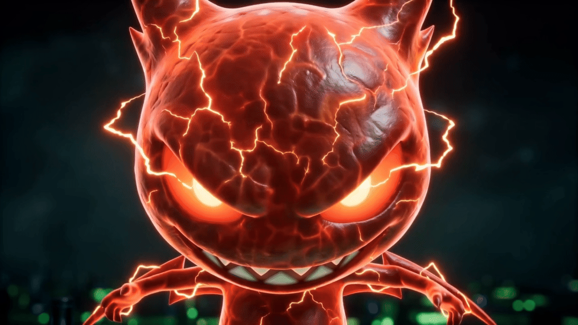 绿联智护防线：电魔的雨夜终结（图ZNDA1NzAwNjUy） - AI作品 - 站酷设计师_益达原创素材 - 站酷ZCOOL