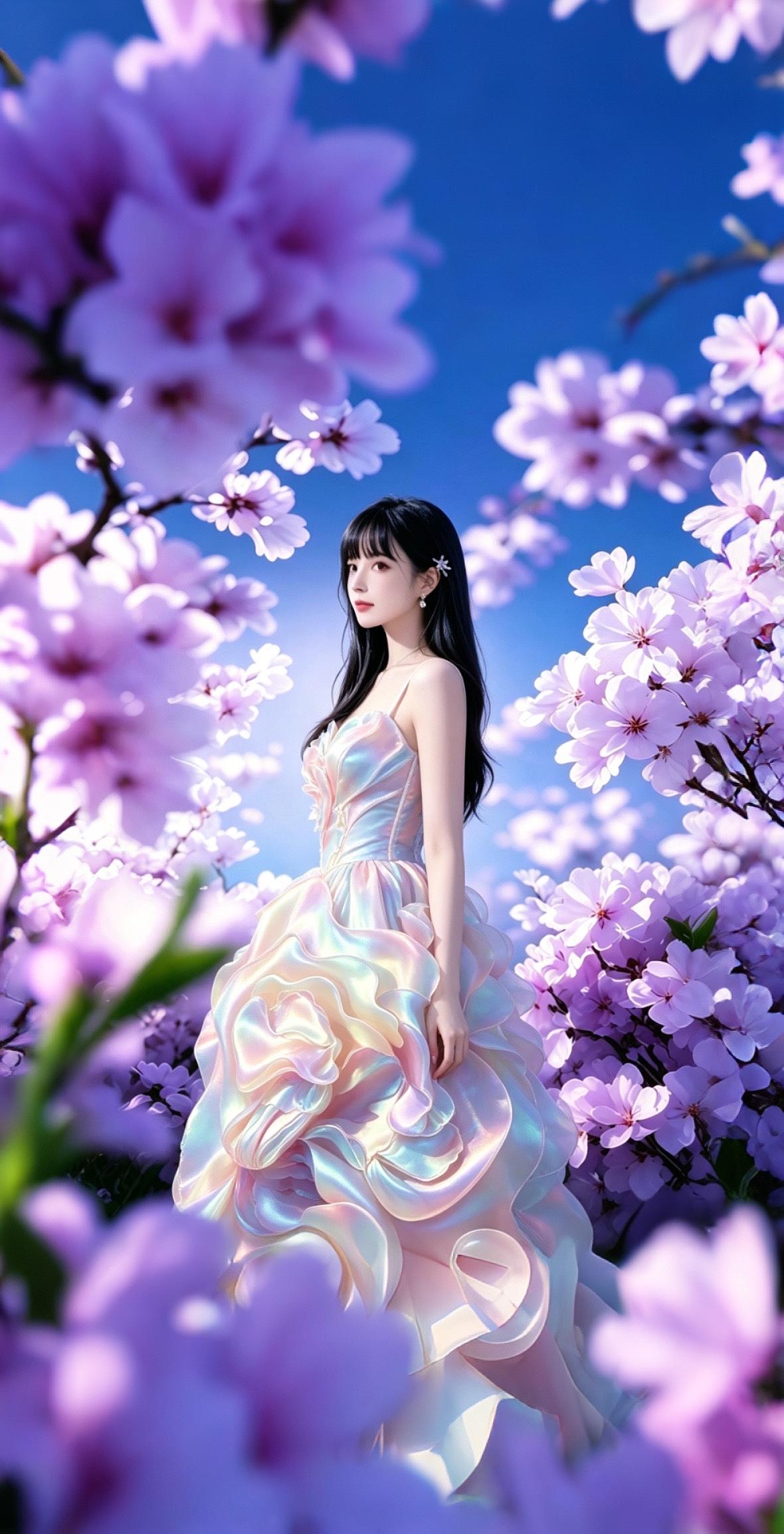 知予华裳｜治愈系——流光玫瑰（图ZNDA1NzA1MzY0） - 正装/礼服 - 站酷设计师FLY视觉工作室原创素材 - 站酷ZCOOL
