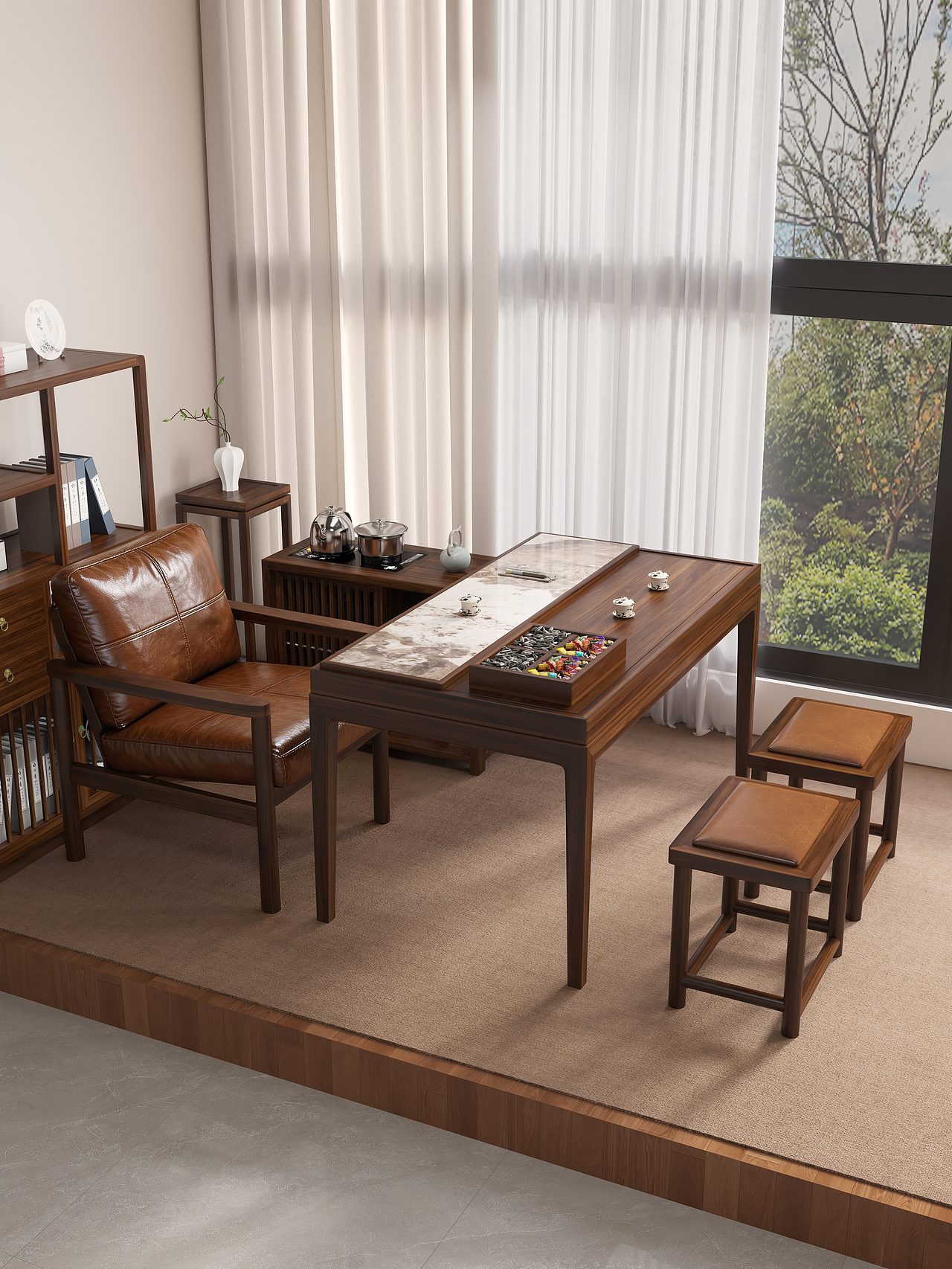 茶桌主图设计（图ZNDA1NzA3MDMy） - 场景 - 站酷设计师军诚视觉原创素材 - 站酷ZCOOL