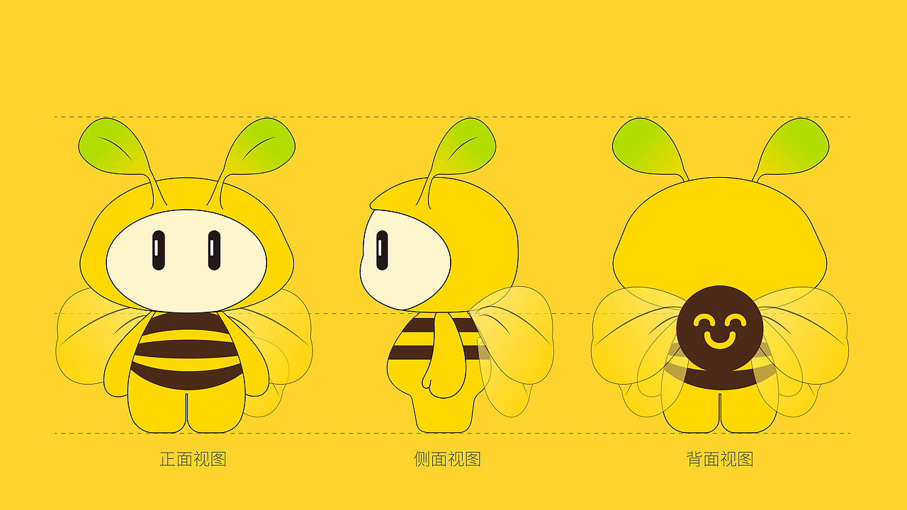 花蜂家族 | 罗平油菜花治愈系文旅 IP 全案设计（图ZNDA1NzA3NDI4） - IP形象 - 站酷设计师墨方InkCube原创素材 - 站酷ZCOOL