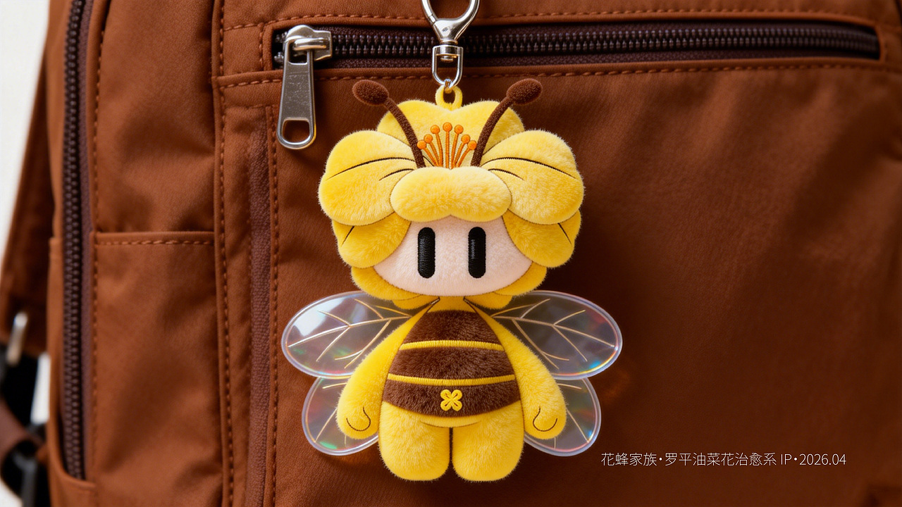 花蜂家族 | 罗平油菜花治愈系文旅 IP 全案设计（图ZNDA1NzA3NDY0） - IP形象 - 站酷设计师墨方InkCube原创素材 - 站酷ZCOOL