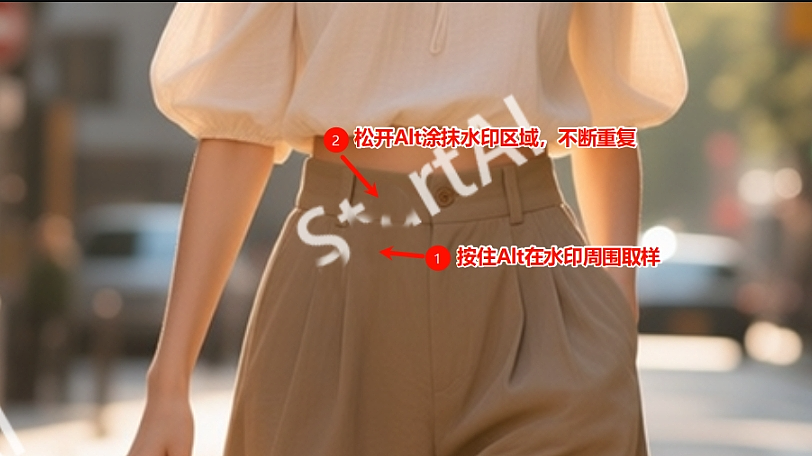 告别水印痕迹！PS 去除水印不破坏画质详细步骤（图ZNDA1NzA4MDUy） - 其他 - 站酷设计师Altina原创素材 - 站酷ZCOOL