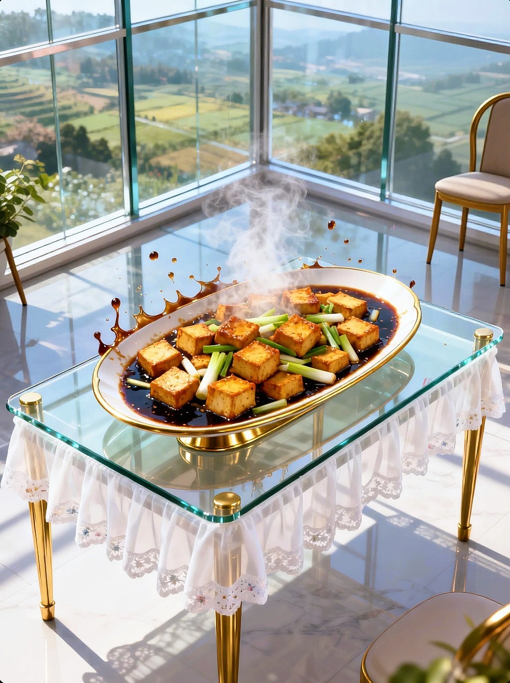 AIGC设计葱烧豆腐美食海报附带提示词既梦AI5.0模型（图ZNDA1NzA5Mzg4） - 海报 - 站酷设计师风中的玫瑰耶原创素材 - 站酷ZCOOL