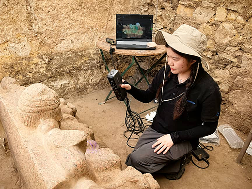 下到萨卡拉遗址墓穴的两个月：一名三维扫描工程师的科技考古与文物数字化现场记录