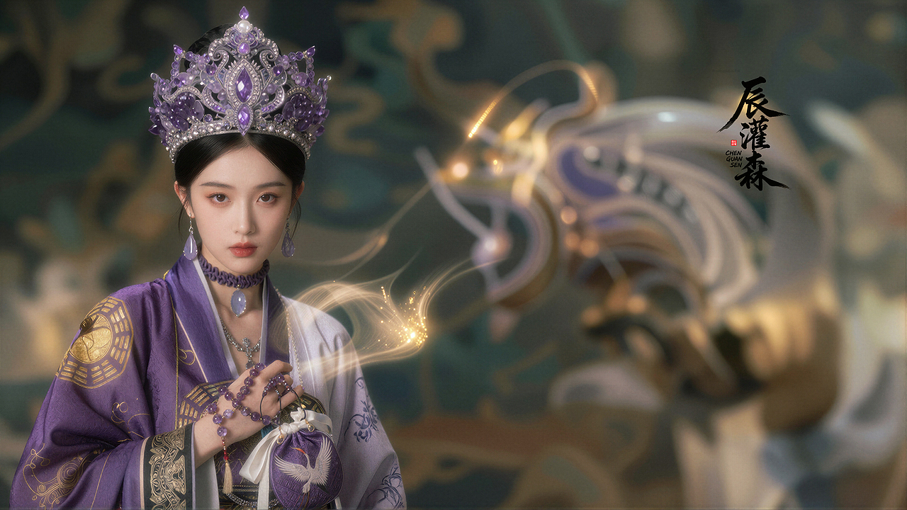 辰灌森 | 紫虚灵姬系列（二）-150（图ZNDA1NzEyNzky） - 修图/后期 - 站酷设计师辰灌森原创素材 - 站酷ZCOOL