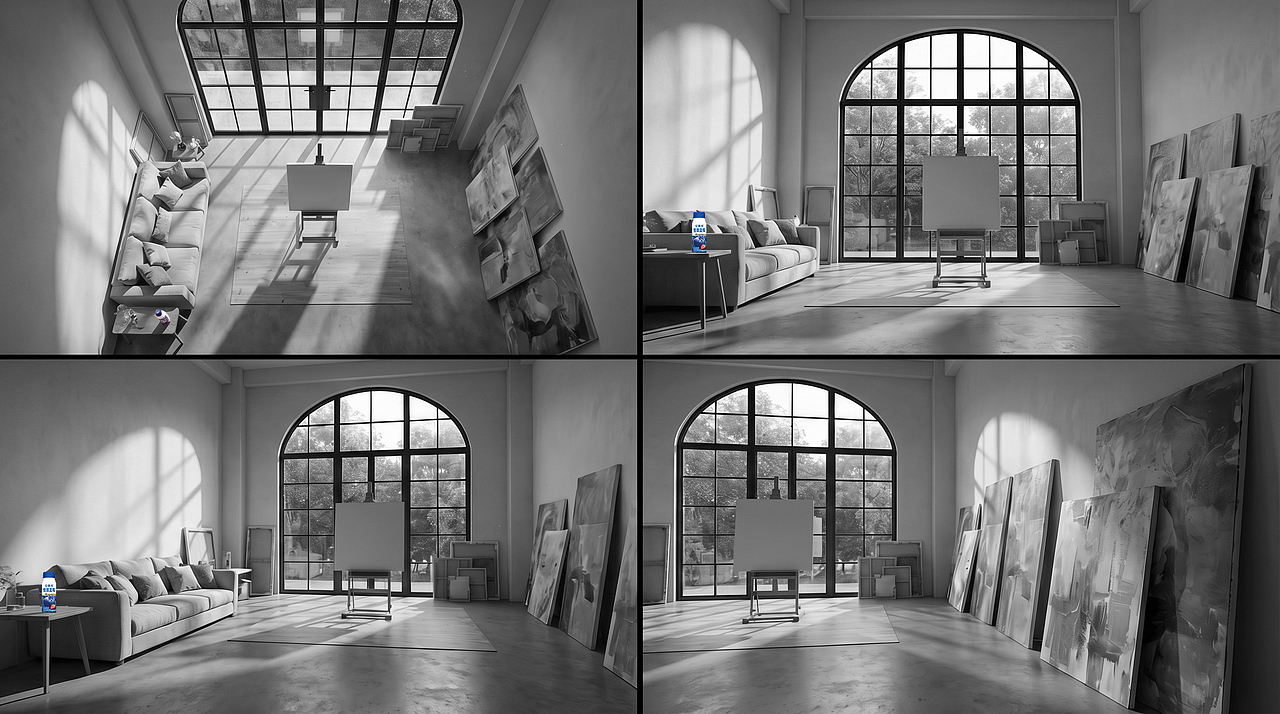 安慕希 | 如何将“一口好喝”具象为一场色彩风暴？（图ZNDA1NzEzNDUy） - AI作品 - 站酷设计师晨设AI原创素材 - 站酷ZCOOL