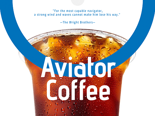 Aviator coffe | 品牌设计 | 北卡罗来纳 美国