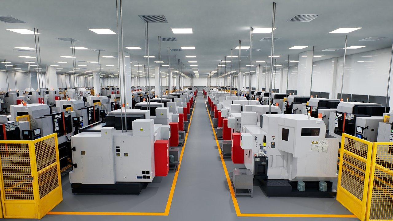 UE5厚江数字孪生工厂，重新定义数字孪生（图ZNDA1NzE0NzE2） - 工业用品/机械 - 站酷设计师UE5数字孪生原创素材 - 站酷ZCOOL