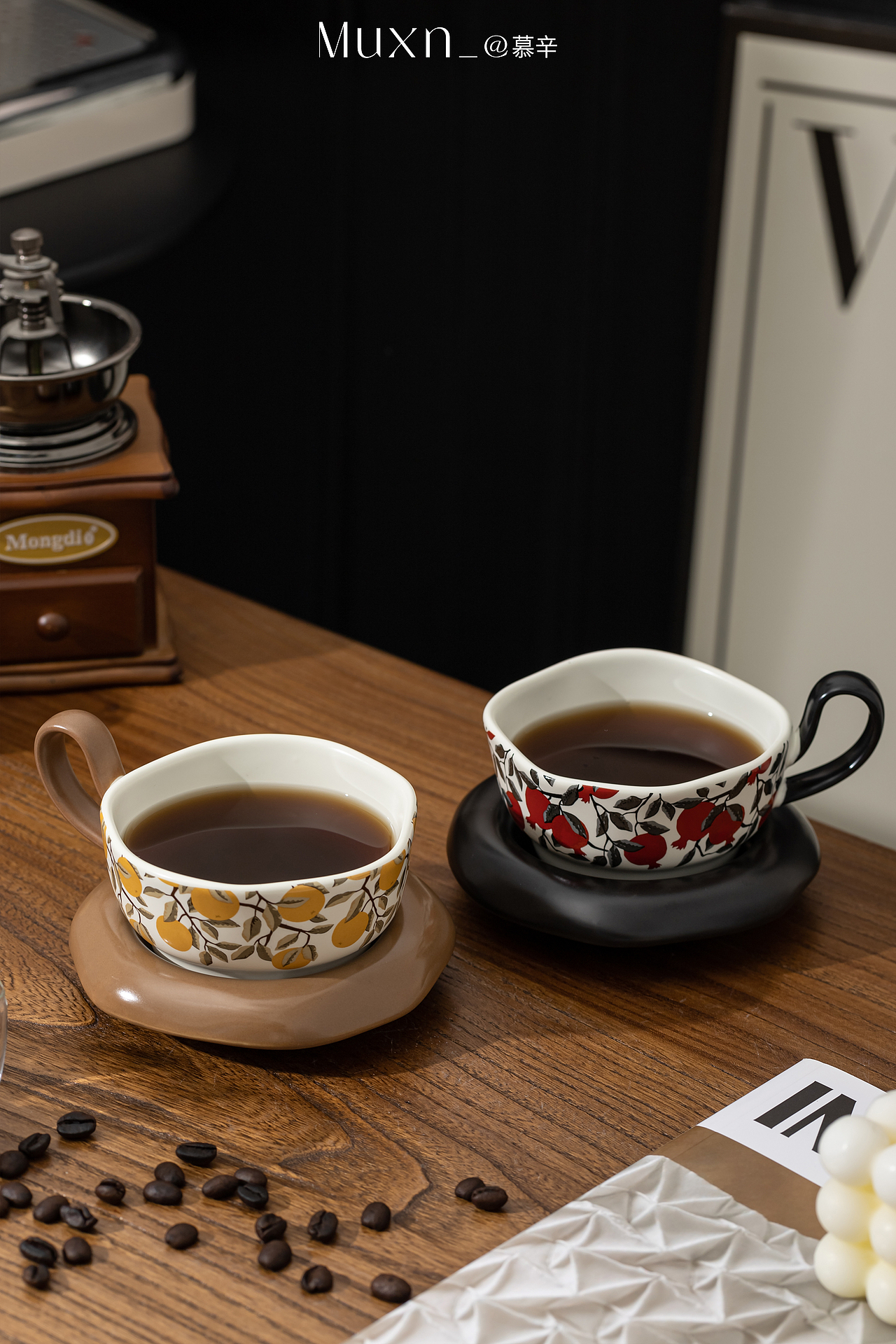 产品摄影 / 中古风咖啡杯碟（图ZNDA1NzE1OTQw） - 产品摄影 - 站酷设计师muxn原创素材 - 站酷ZCOOL