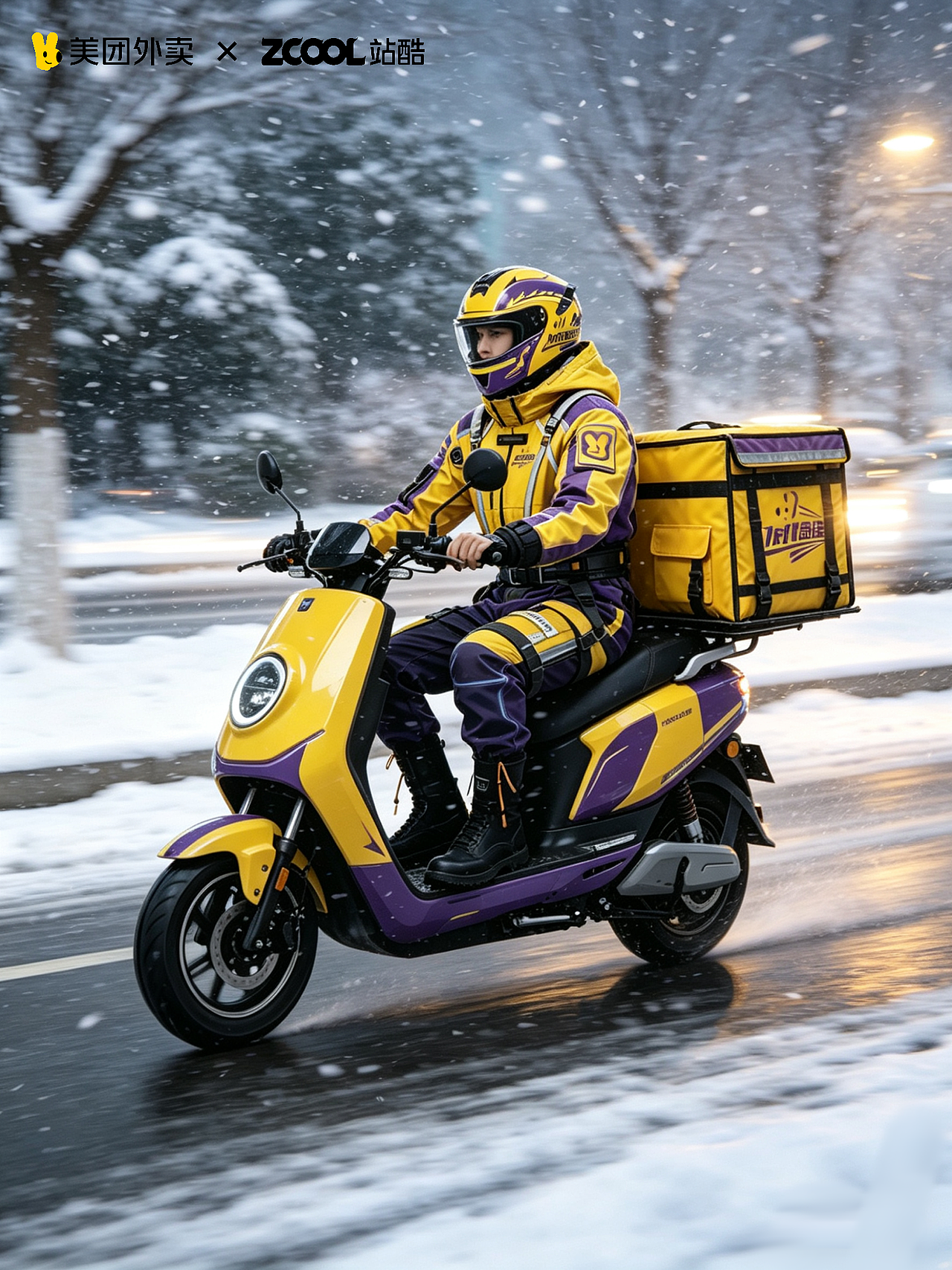 第一届美团黄衣服设计大赛（图ZNDA1NzE4MTA4） - 其他服装 - 站酷设计师Z547498008原创素材 - 站酷ZCOOL