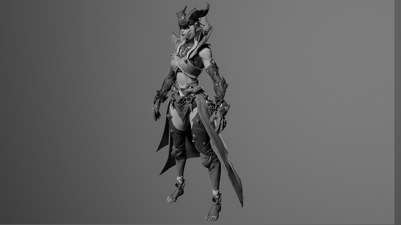 风格化人物练习展示（图ZNDA1NzE5OTYw） - 人物/生物 - 站酷设计师Z850486829原创素材 - 站酷ZCOOL