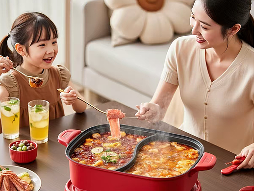 火锅产品场景建模渲染