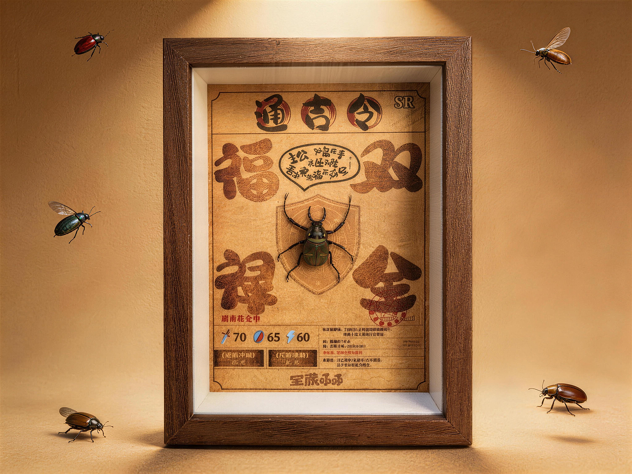 昆虫盲盒垫纸设计（图ZNDA1NzIxNDQ0） - 包装 - 站酷设计师硕小果创意原创素材 - 站酷ZCOOL