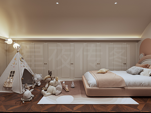 美式别墅 天花设计出不一样的美