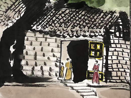 简约空灵之美：《春韵》