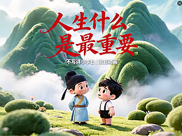 闪狼传媒不写诗小李白动画短片-读懂这几句就活通透了