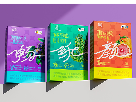 当国潮遇上轻养生：中茶系列饮品包装设计解析