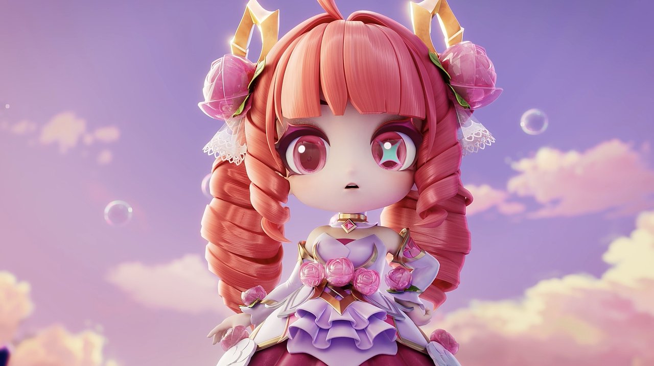 云顶之弈 小小格温大庆典动画短片｜元气华丽舞台实录（图ZNDA1NzM0Mjcy） - 动画/影视 - 站酷设计师两点十分动漫原创素材 - 站酷ZCOOL