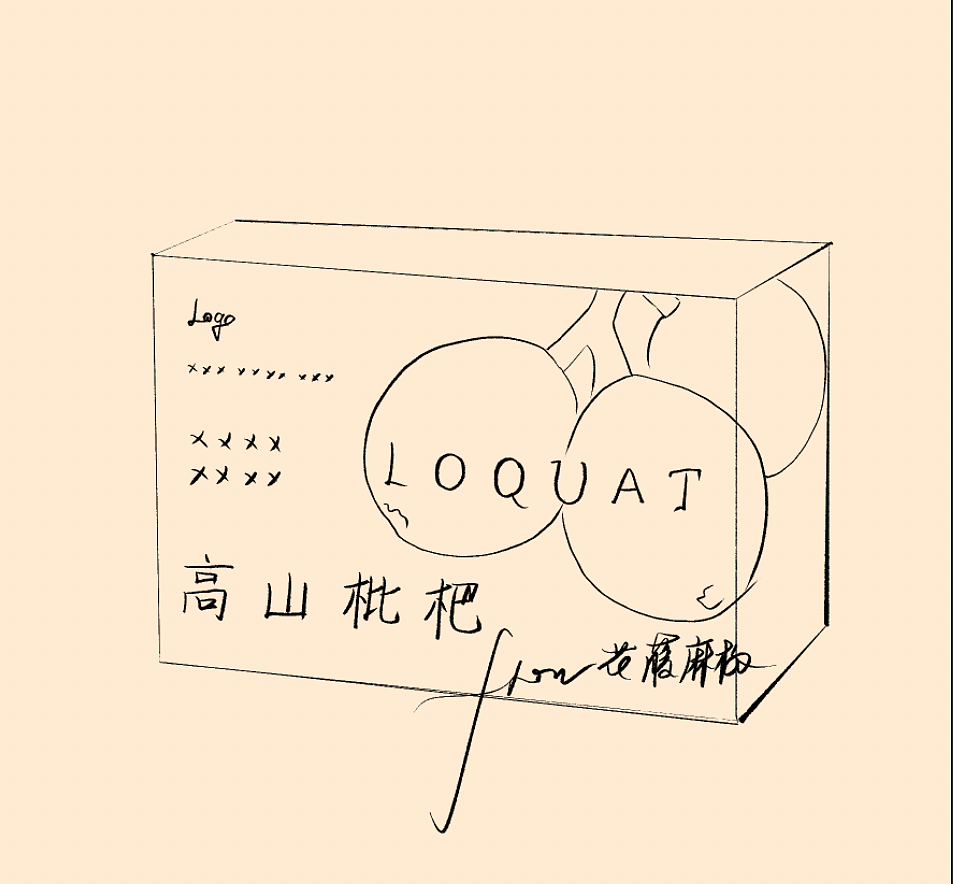 农产品—水果包装设计《枇杷》（图ZNDA1NzM1NDA0） - 品牌 - 站酷设计师LingYoungdesign原创素材 - 站酷ZCOOL