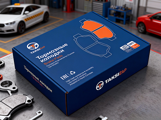 Taksizap 品牌设计方案刹车片包装-悟杰品牌视觉设计