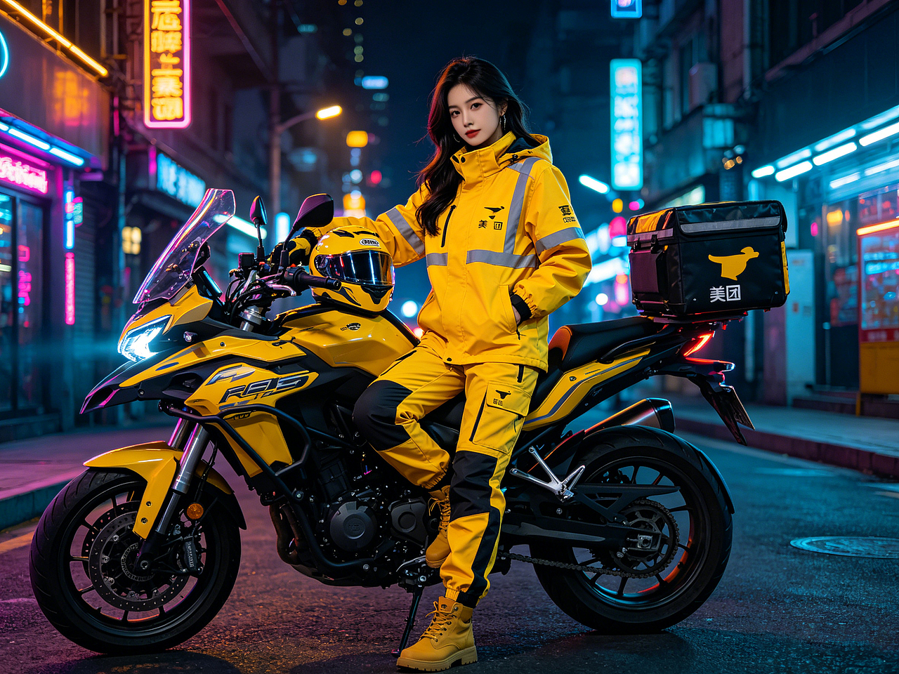 爆款男女酷酷机车冲锋衣（图ZNDA1NzQxMTc2） - AI作品 - 站酷设计师FightDreams原创素材 - 站酷ZCOOL