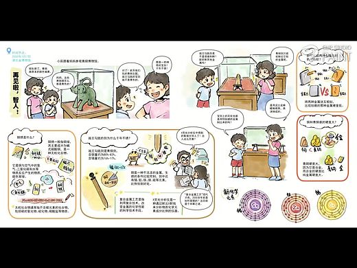 科普漫画化学过程稿一些01