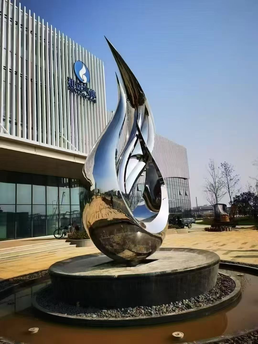 不锈钢抽象景观雕塑设计定制公司（图ZNDA1NzQzNDEy） - 雕塑 - 站酷设计师雕塑设计定制公司原创素材 - 站酷ZCOOL