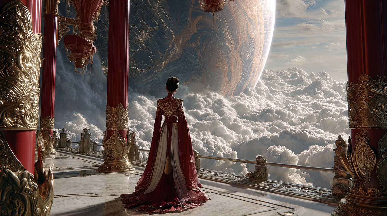 跨越千年 奔赴神话里的星海（图ZNDA1NzQ0MTI4） - 短片 - 站酷设计师设计师QY原创素材 - 站酷ZCOOL