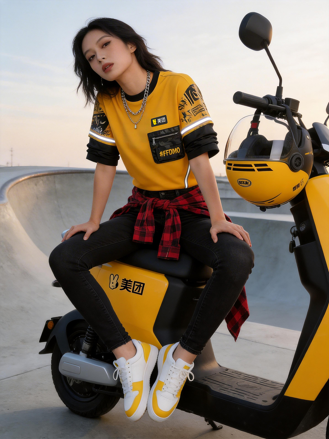 骑手生活也要很酷！（图ZNDA1NzQ2MDY4） - AI作品 - 站酷设计师dididuoduo原创素材 - 站酷ZCOOL