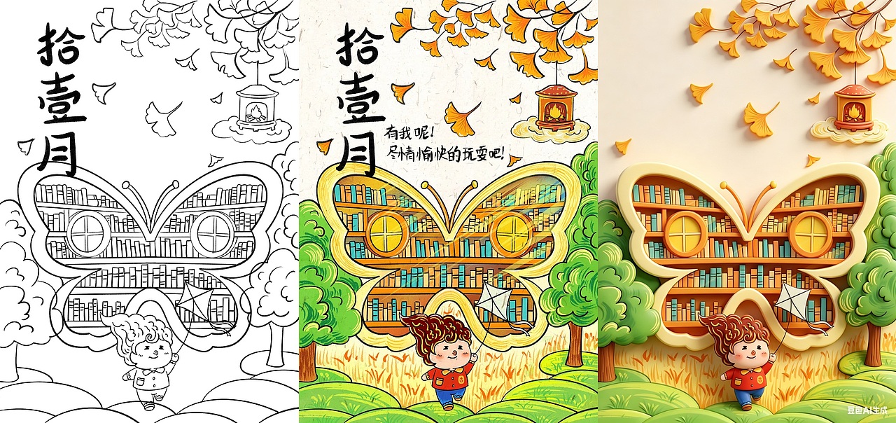 10月到12月插画合集：扁平插画变立体后的效果（图ZNDA1NzQ3ODI4） - 商业插画 - 站酷设计师画画十口原创素材 - 站酷ZCOOL