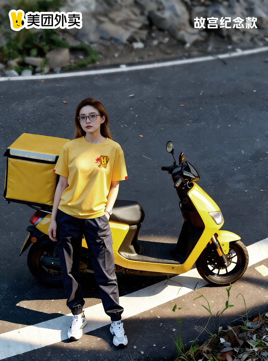 美团外卖-故宫纪念款（图ZNDA1NzQ4NTgw） - AI作品 - 站酷设计师三木目01原创素材 - 站酷ZCOOL