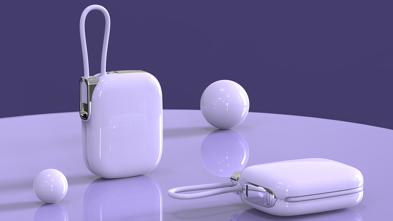 充電寶場景渲染 | Keyshot（圖ZNDA1NzQ5NjM2） - 場景 - 站酷設計師周_Design原創(chuàng)素材 - 站酷ZCOOL