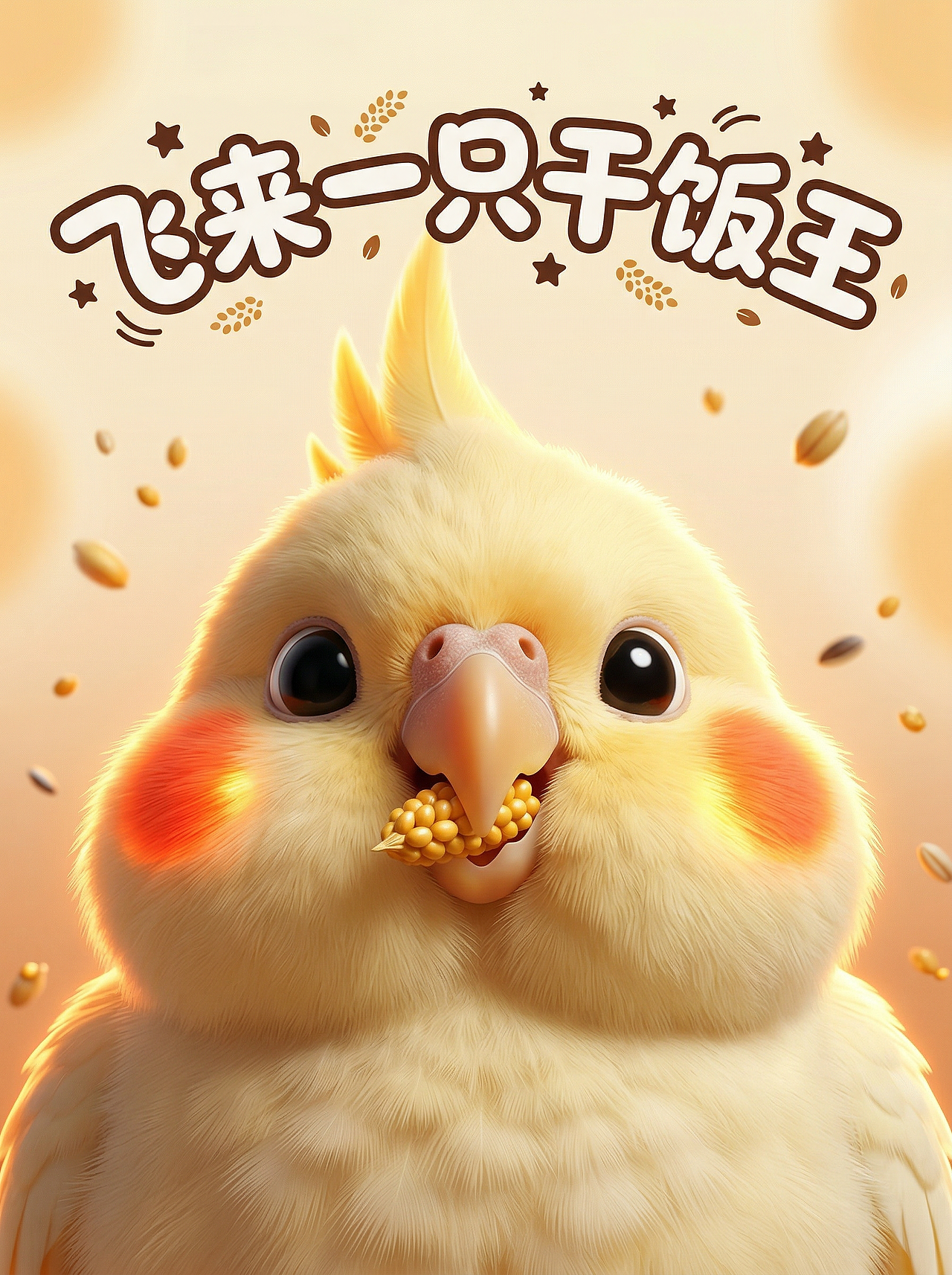 《飞来一只干饭王》​猛男必看的治愈系动画（图ZNDA1NzQ5NjY0） - 短片 - 站酷设计师虾饺o原创素材 - 站酷ZCOOL