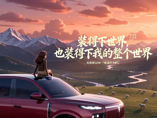 离谱的大8，装的下世界，也装得下我的整个世界