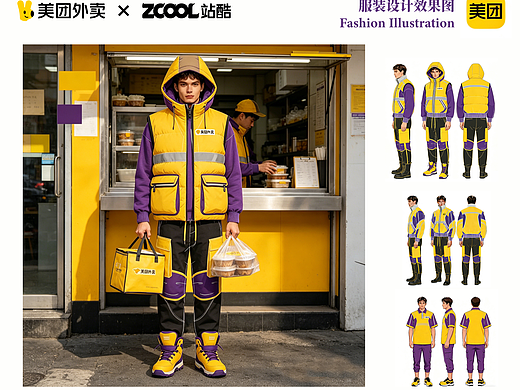 美团外卖「城市骑士」工装系列