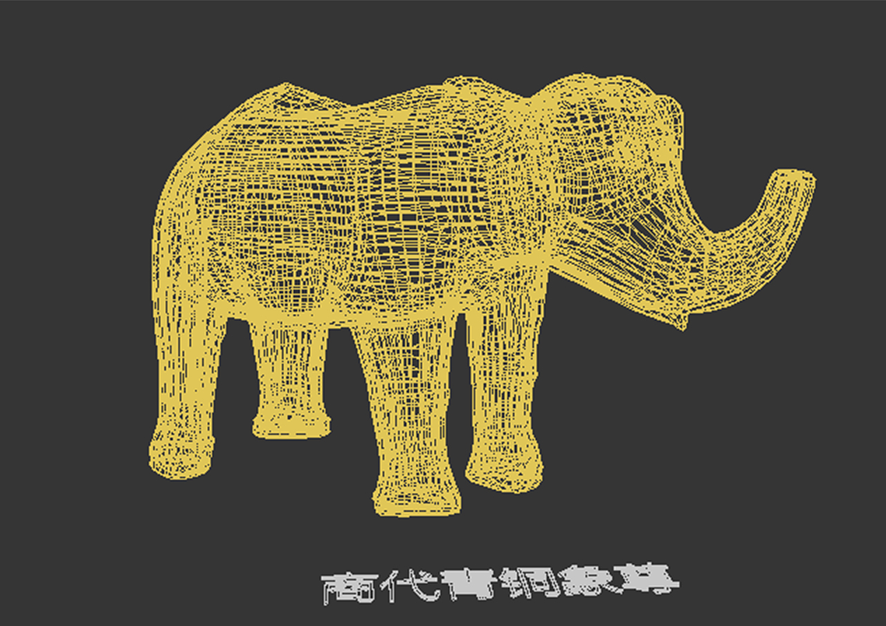 圆明园法国文物乾隆时期的珐琅麒麟，商代青铜象尊（图ZNDA1NzU2NTky） - 人物/生物 - 站酷设计师djq20180815原创素材 - 站酷ZCOOL