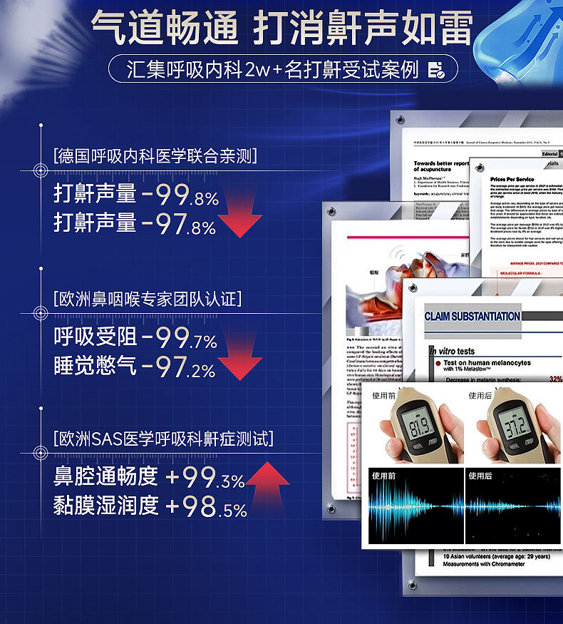 一款止鼾产品--医疗器械详情（图ZNDA1NzU5MzM2） - 其他平面 - 站酷设计师浪漫散仙原创素材 - 站酷ZCOOL