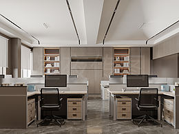 不止是办公，更是可以慢下来的地方#3D效果图#效果