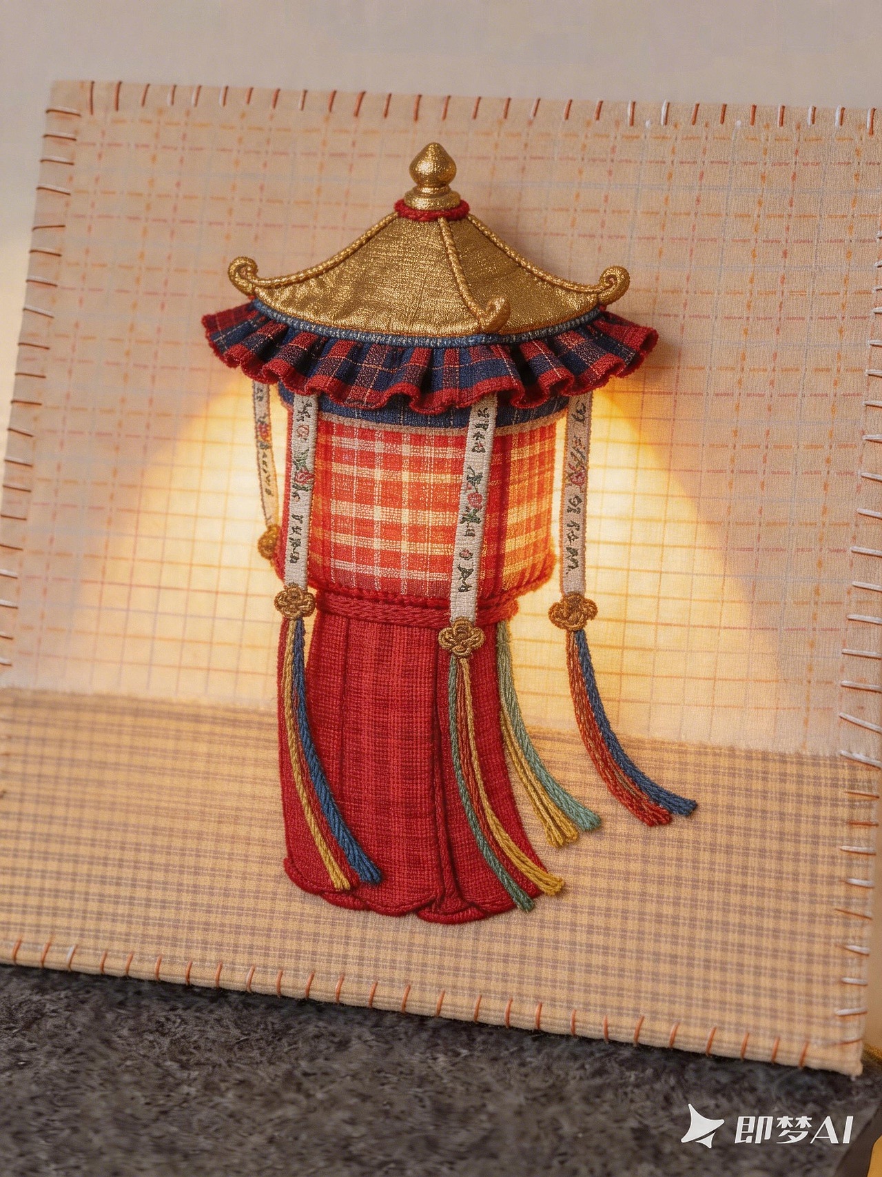 鲁锦拼贴（图ZNDA1NzYyMTg0） - 工艺品设计 - 站酷设计师Z729493367原创素材 - 站酷ZCOOL