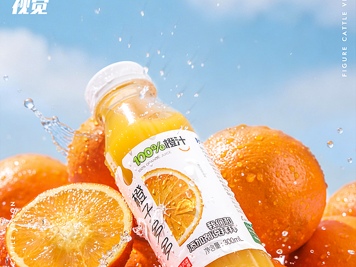 橙汁拍摄