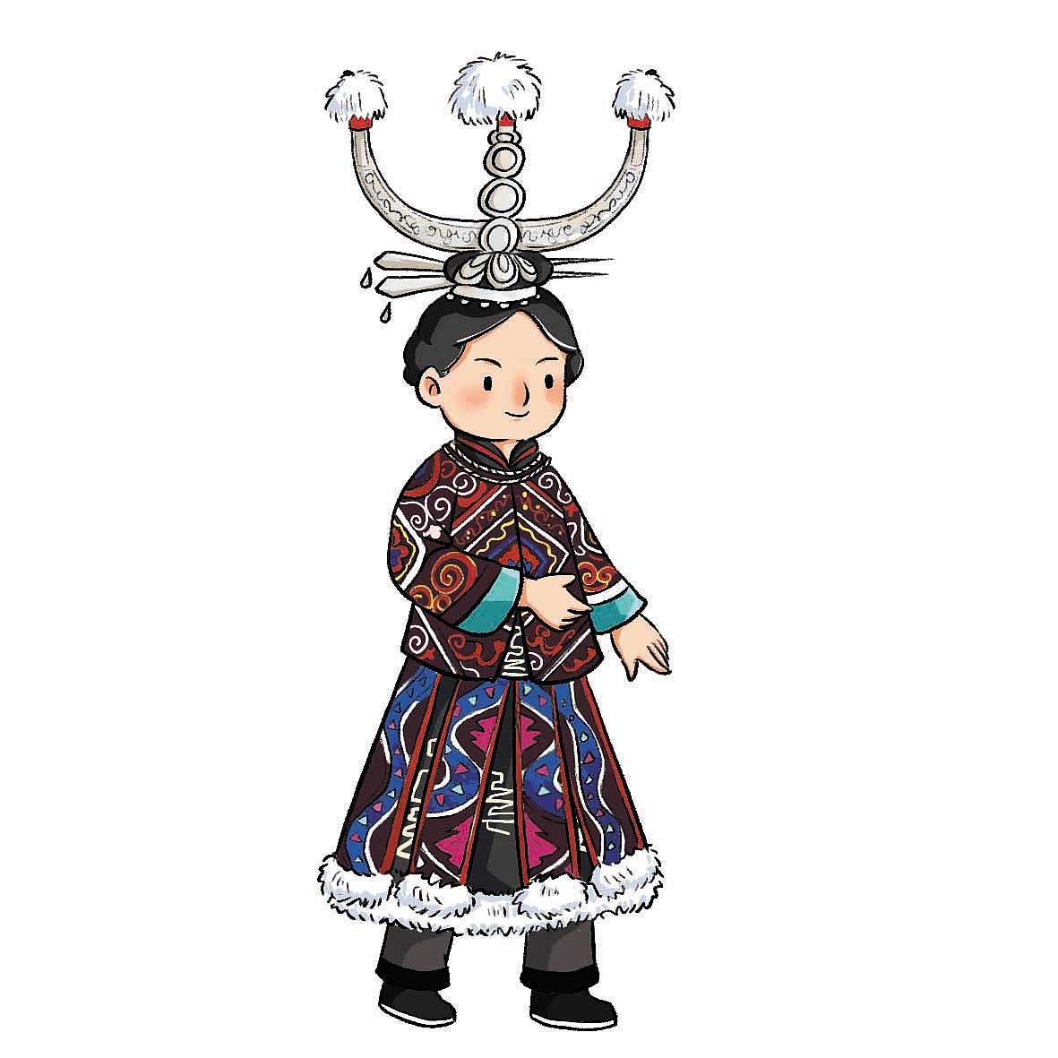 《古人衣櫥》插圖（圖ZNDA1NzYzMjgw） - 繪本 - 站酷設(shè)計師張小粒粒Lit原創(chuàng)素材 - 站酷ZCOOL