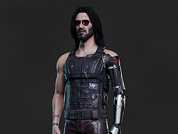 第一个角色作品-强尼银手