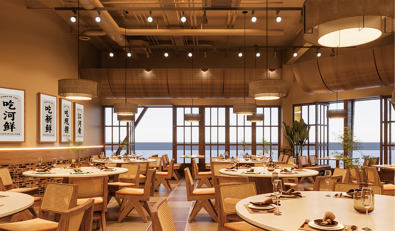 江河肴×中世锐意设计 / 活鱼每天捞 吃鱼江河肴（图ZNDA1NzY0Mjg4） - 品牌 - 站酷设计师中世锐意阿呆总原创素材 - 站酷ZCOOL