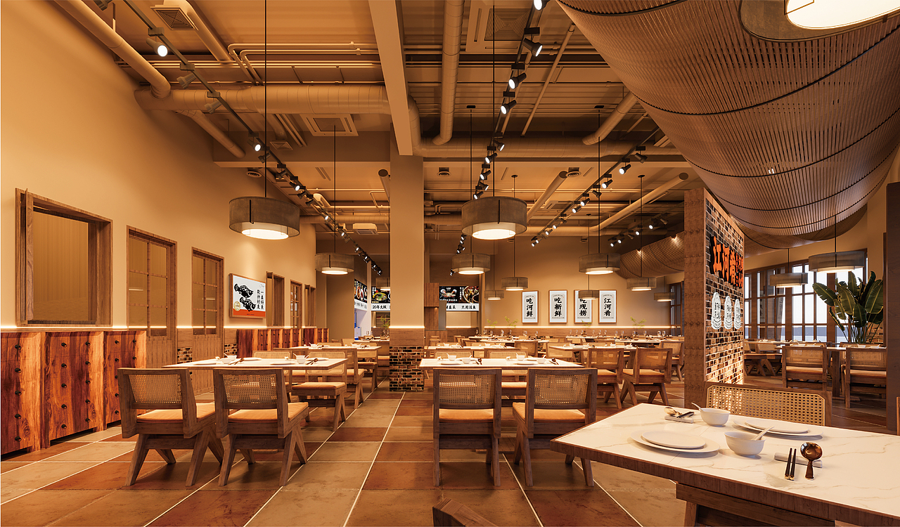 江河肴×中世锐意设计 / 活鱼每天捞 吃鱼江河肴（图ZNDA1NzY0Mjky） - 品牌 - 站酷设计师中世锐意阿呆总原创素材 - 站酷ZCOOL