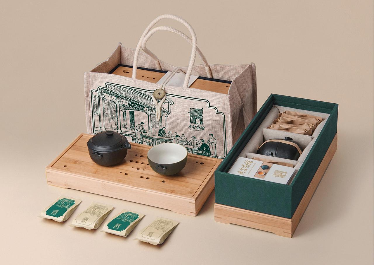 老舍茶馆中式茶馆茶品牌全案策划定位设计-上海因心（图ZNDA1NzY0OTY0） - 品牌 - 站酷设计师INHEART上海因心原创素材 - 站酷ZCOOL
