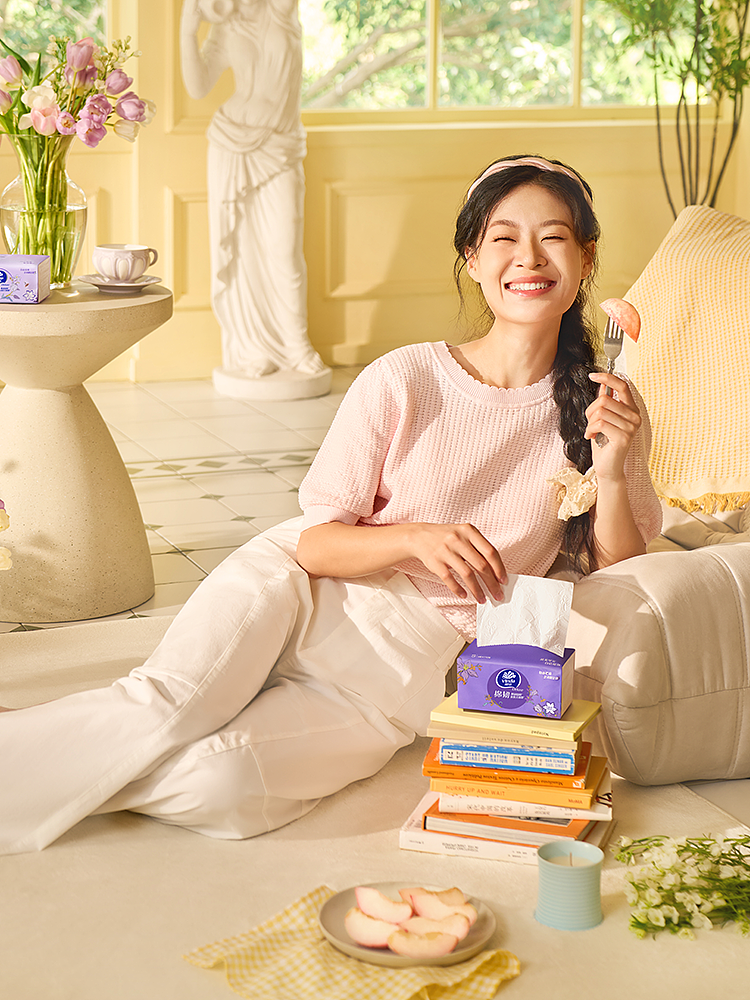 维达｜怎么拍出纸巾品牌的春日情绪？（图ZNDA1NzY4NzQ0） - 人像摄影 - 站酷设计师春生生画原创素材 - 站酷ZCOOL
